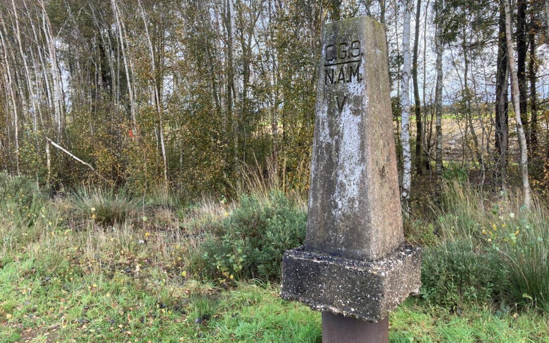 Ölfelder beiderseits der Grenze